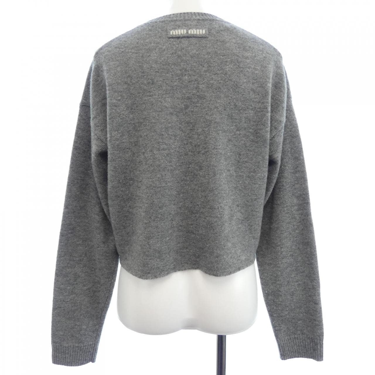 ミュウミュウ MIU MIU MIU MIU ロゴ DNA972 13WS ニット