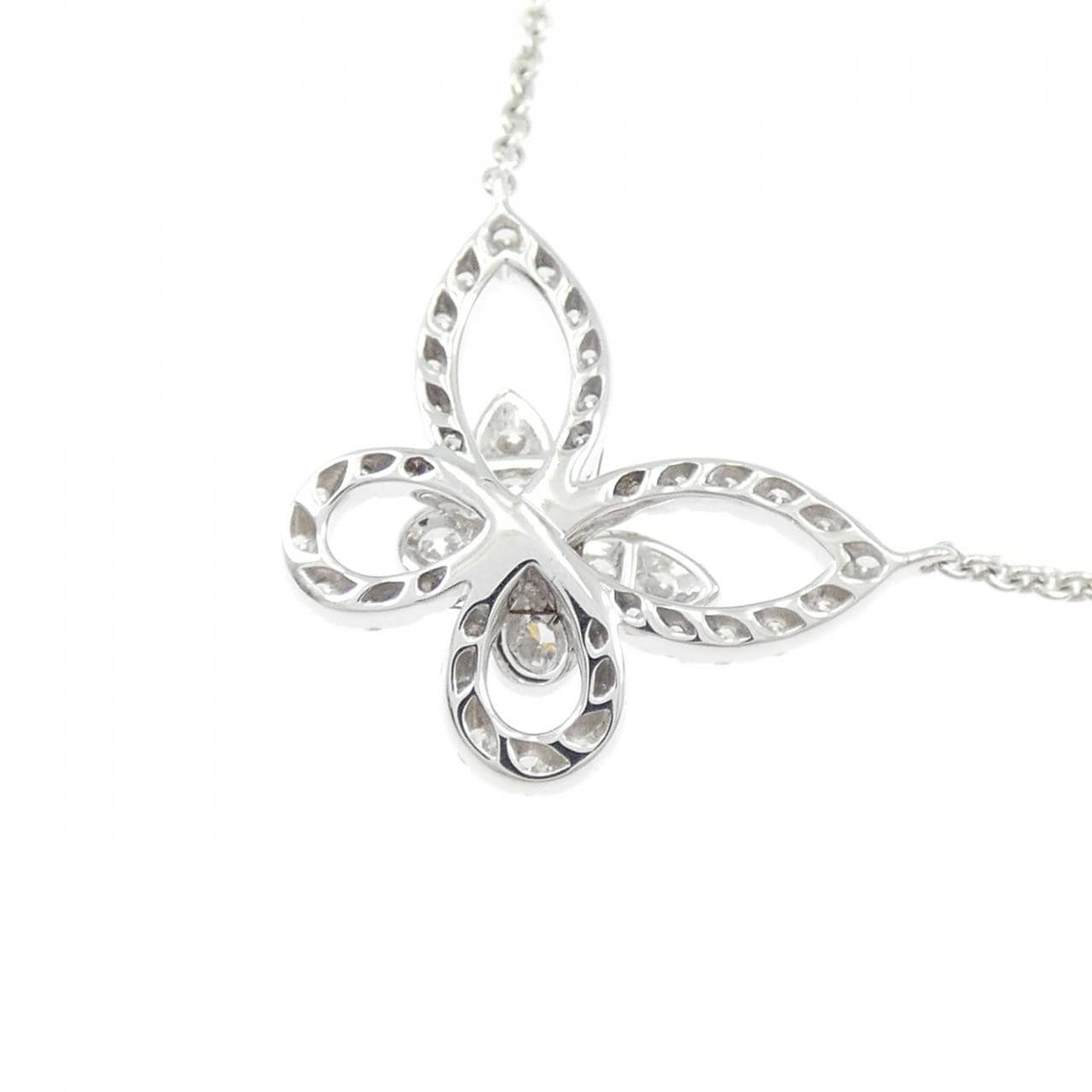 グラフ ミニ バタフライ シルエット ネックレス