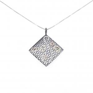 K18BG/K18WG ダイヤモンド ネックレス 0.48CT