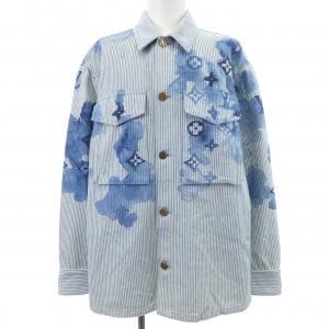 ルイヴィトン LOUIS VUITTON ストライプモノグラムワークウェア HLS05WBX7 デニムジャケット