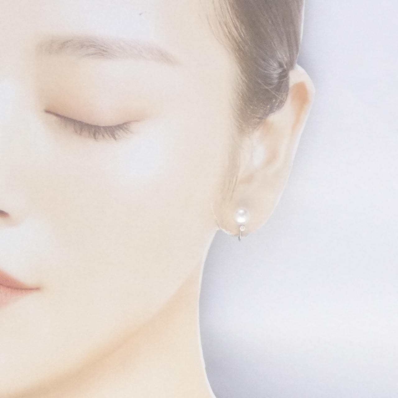 MIKIMOTO Akoya珍珠耳夹7.2 毫米
