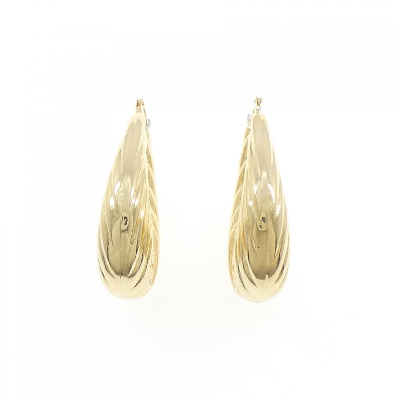 750YG earrings