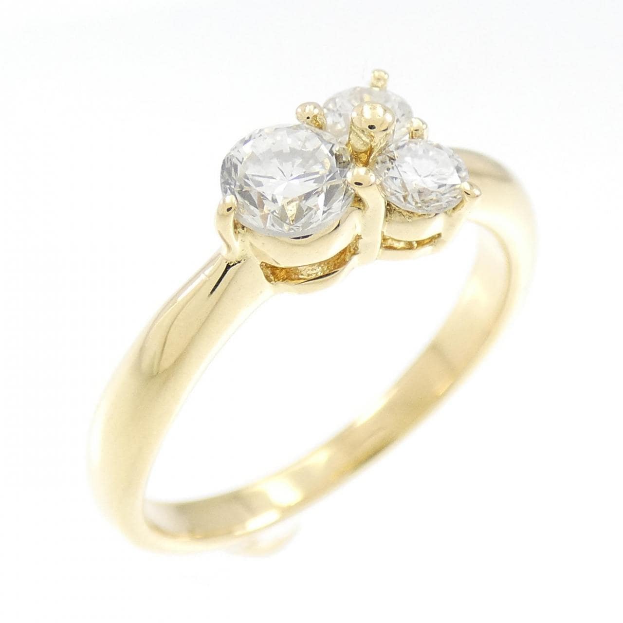 750YG ダイヤモンド リング 0.54CT