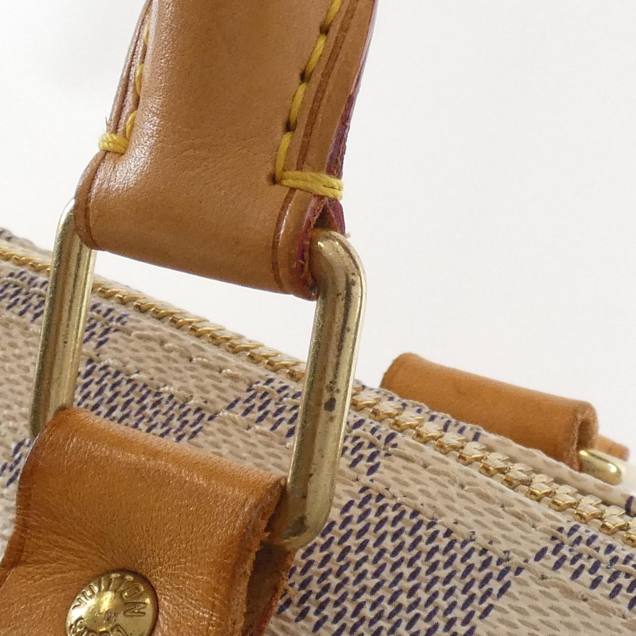 LOUIS VUITTON Damier Azur Keepall Bandouliere 55 厘米 N41429 波士顿包