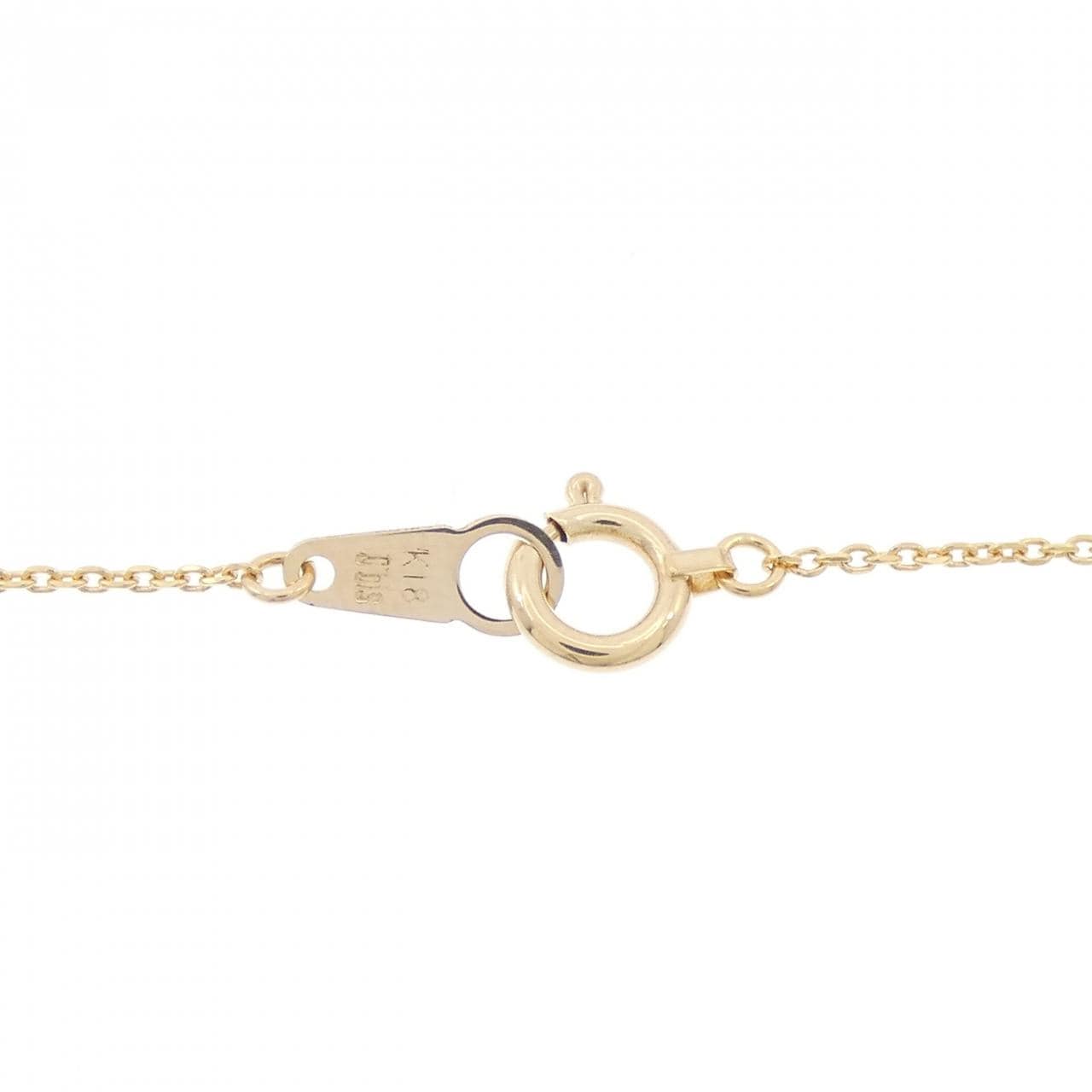 K18YG Heart Citrine Necklace