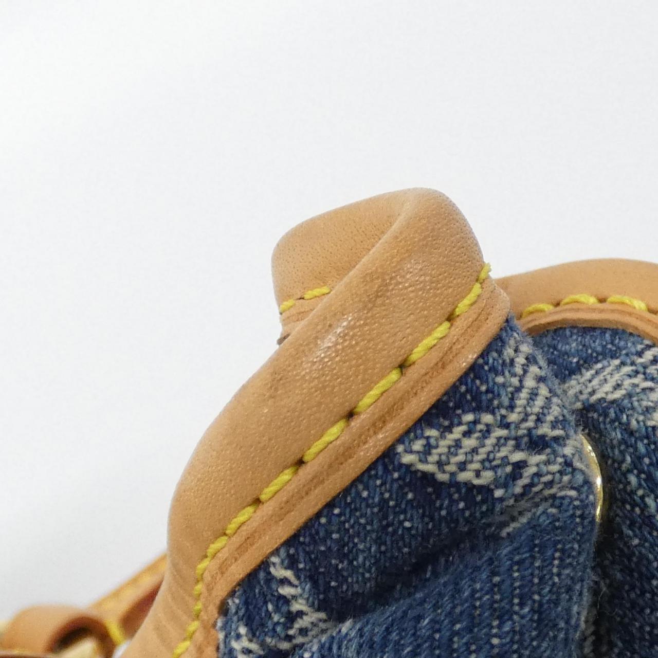 ルイヴィトン モノグラム デニム プリーティ M95020 バッグ