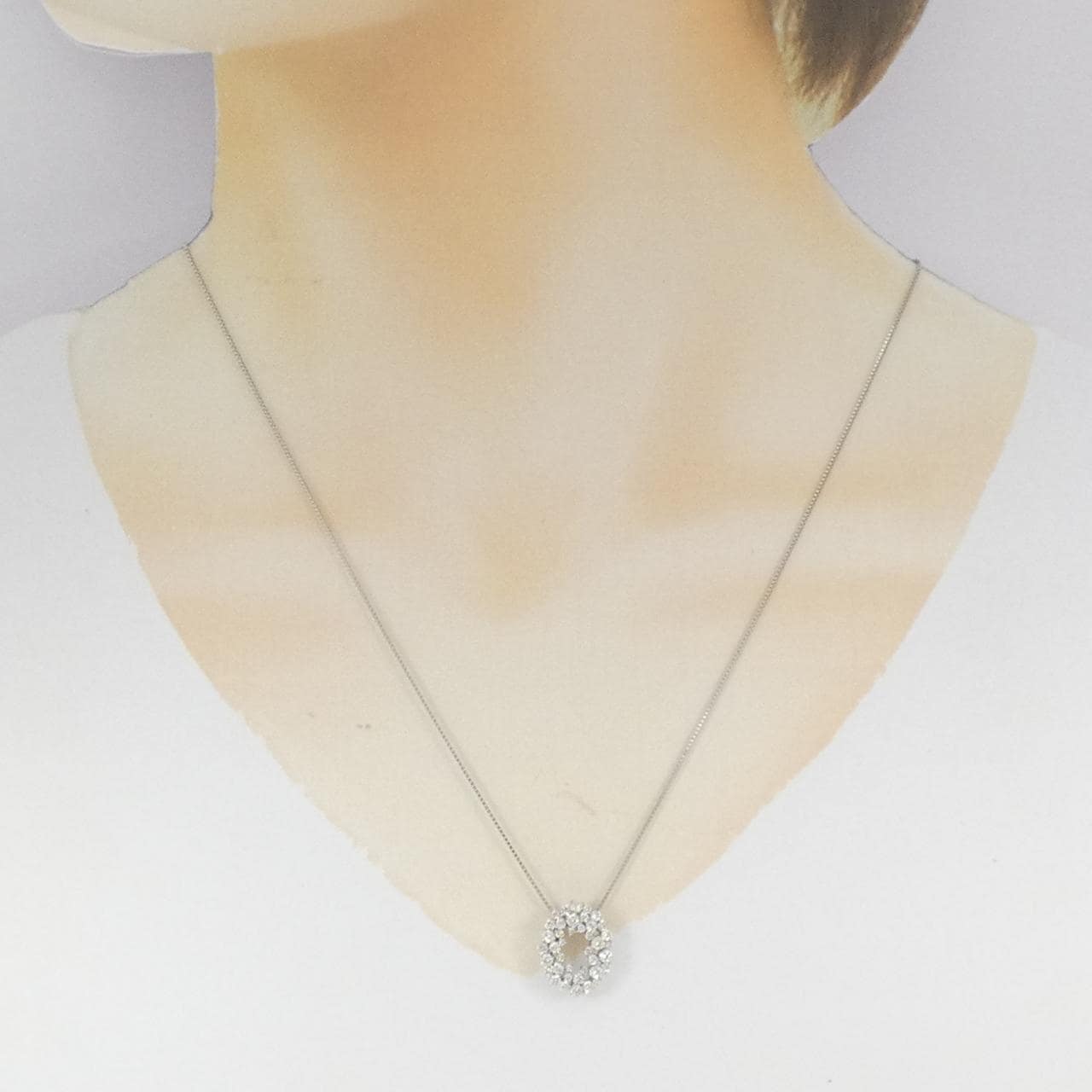 PT900/PT850 ダイヤモンド ネックレス 0.60CT