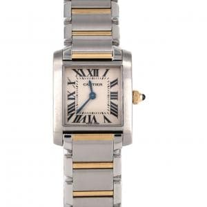 Cartier Tank Francaise SM 兩色 W51007Q4 SSxYG石英