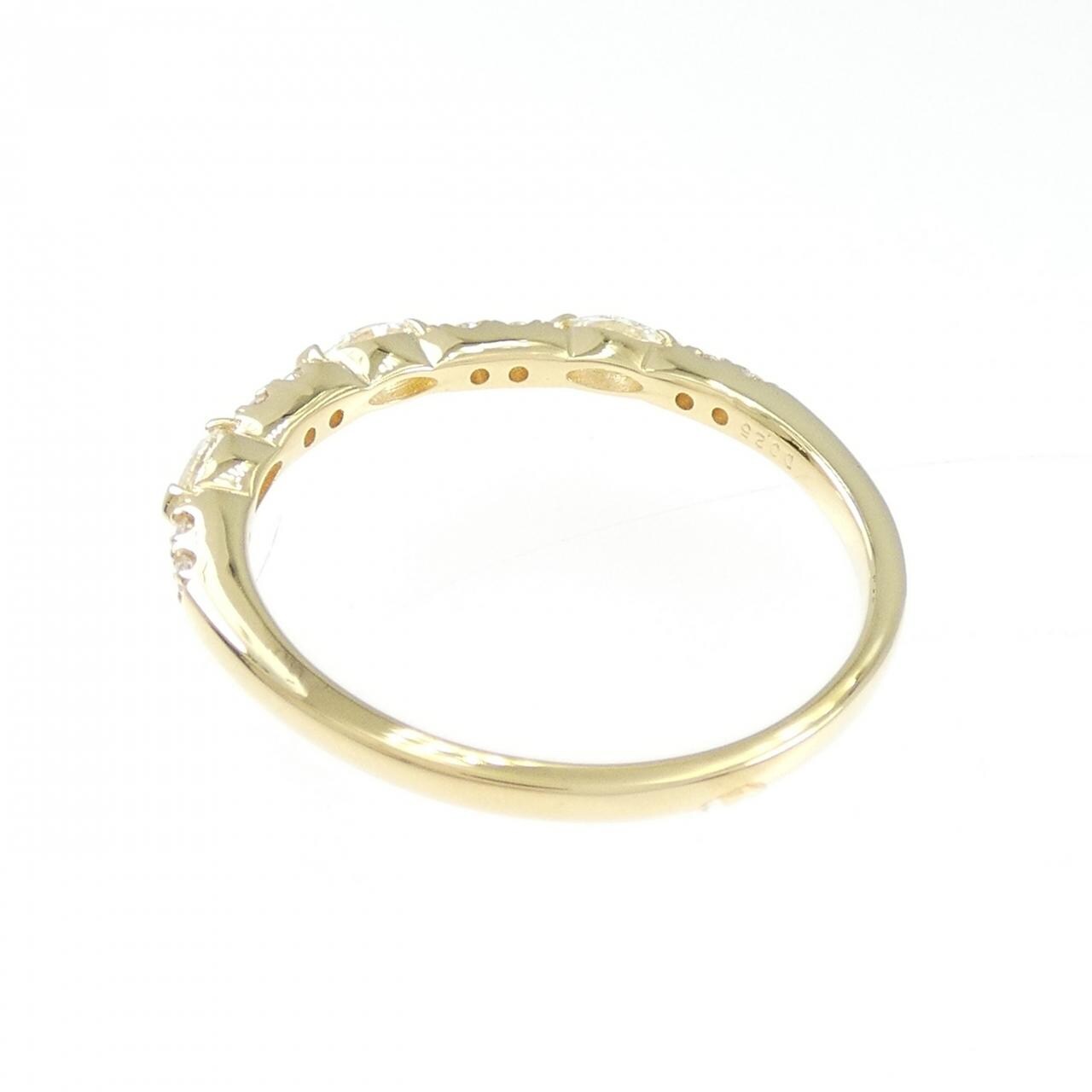 【新品】K18YG ダイヤモンド リング 0.25CT