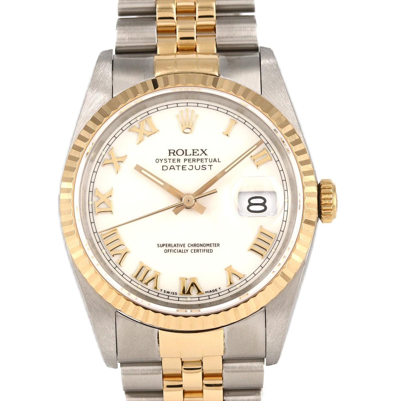 ロレックス デイトジャスト 16233 SSxYG 自動巻 L番