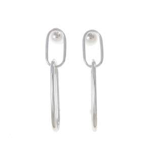 【新品】PT900/K18WG/PT850 アコヤパール ピアス 7.5mm