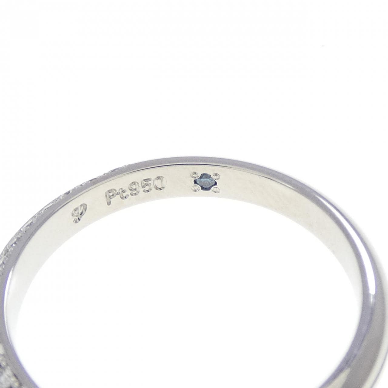 PT950 ダイヤモンド リング 0.07CT