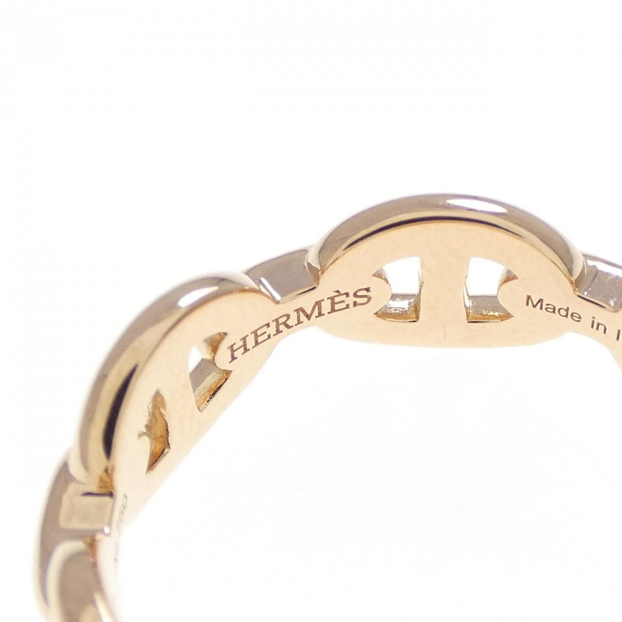 エルメス シェーヌ ダンクル アンシェネ リング