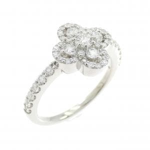 ポンテヴェキオ フラワー ダイヤモンド リング 0.45CT
