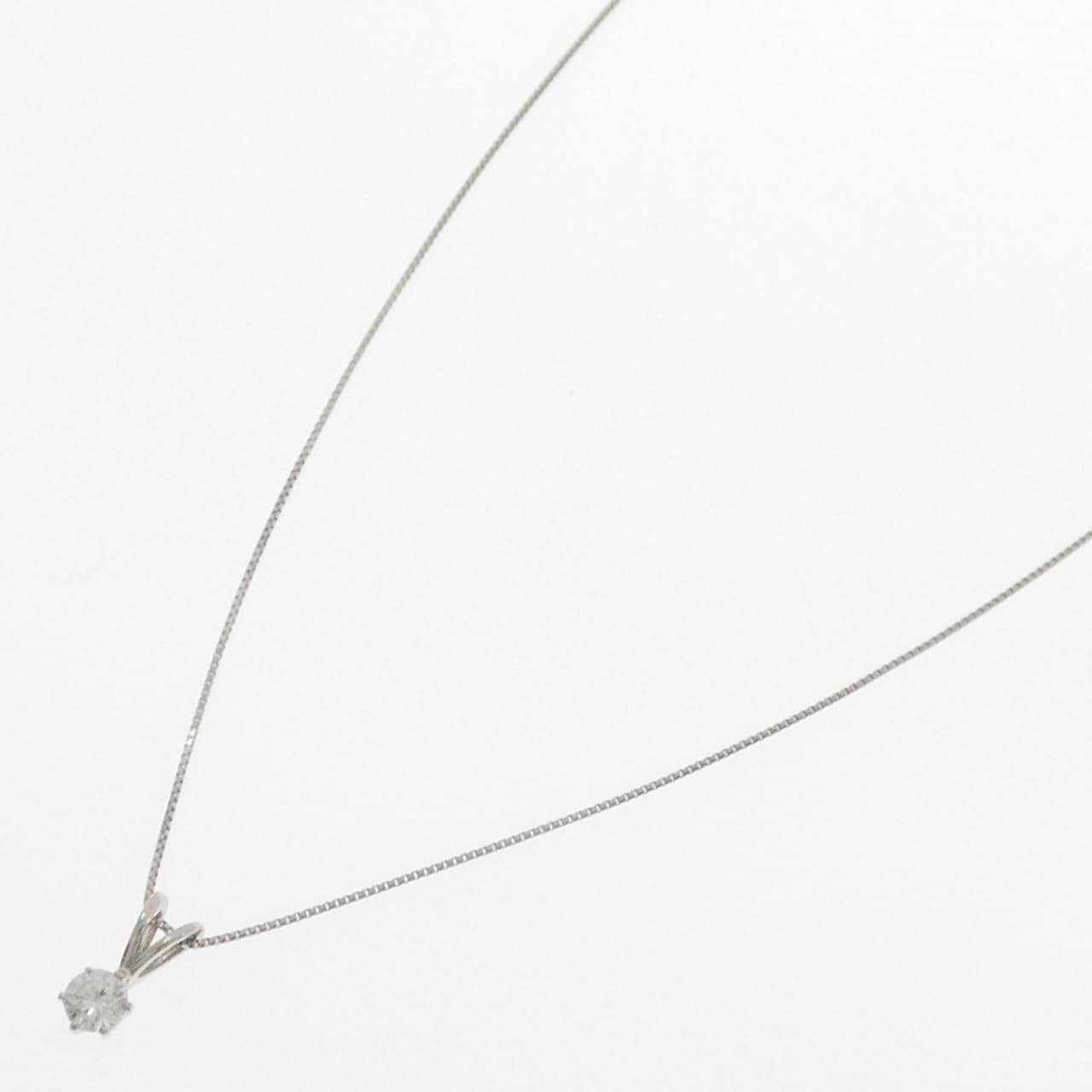 PT900/PT850 ダイヤモンド ネックレス 0.20CT