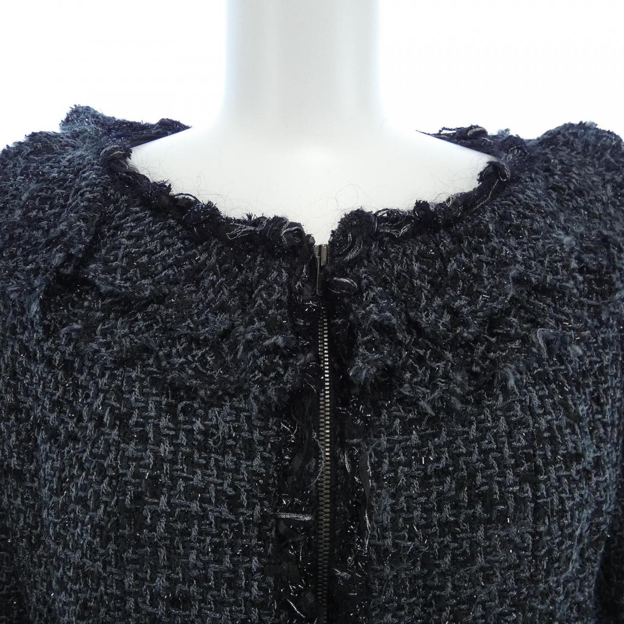 シャネル CHANEL ノーカラージャケット