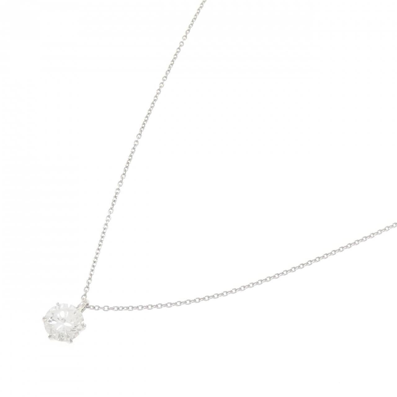 【リメイク】PT900/PT850 ダイヤモンド ネックレス 1.060CT E I1 Good