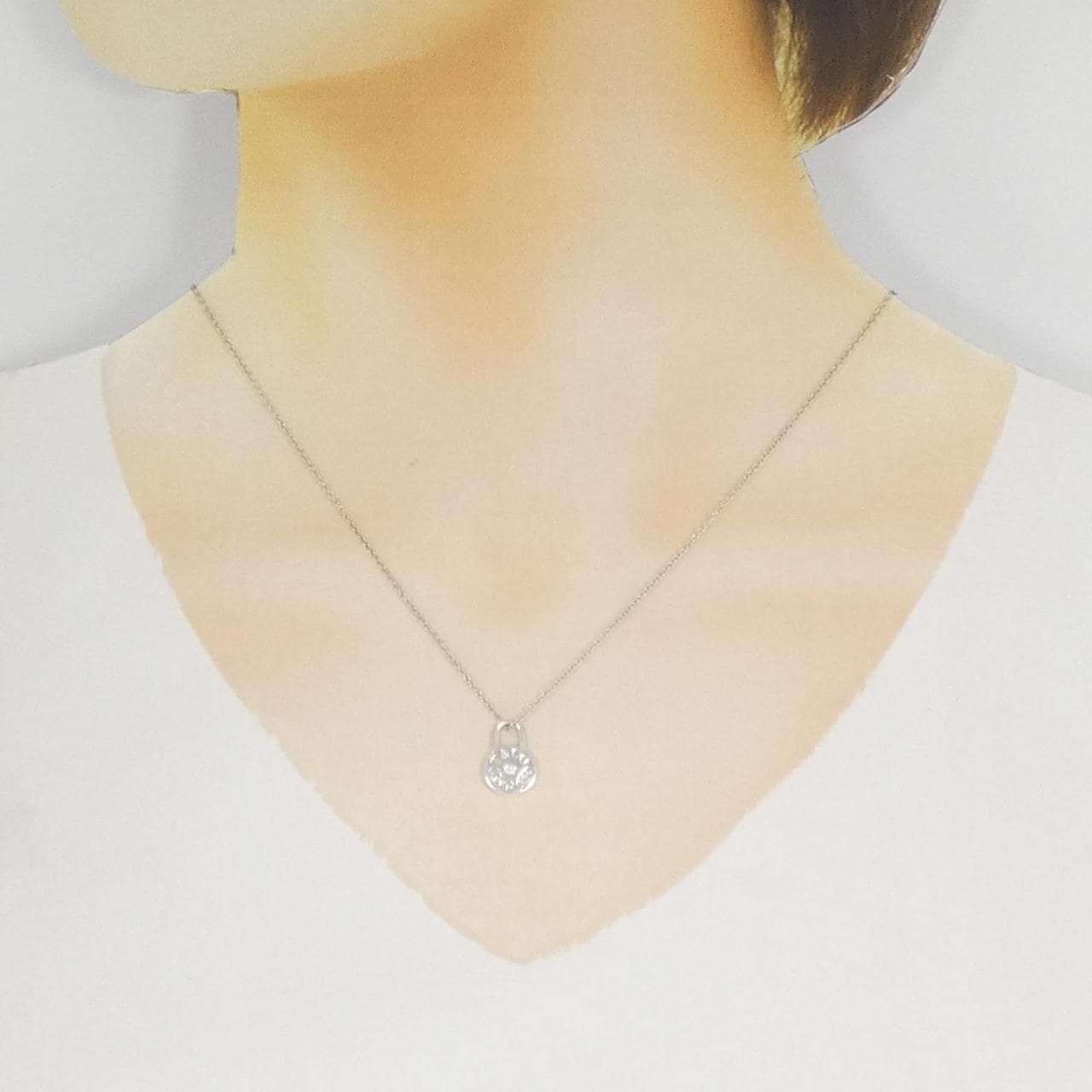 TIFFANY 1837 圆锁项链