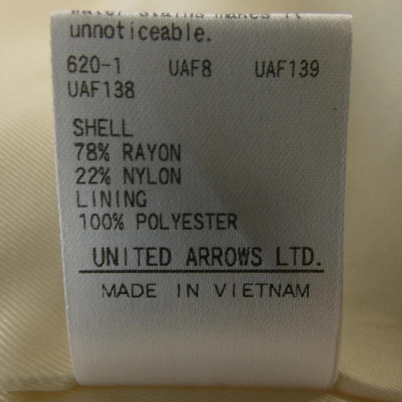 ビューティーアンドユース BEAUTY&YOUTH(U.A) 1625-144-4683 コート