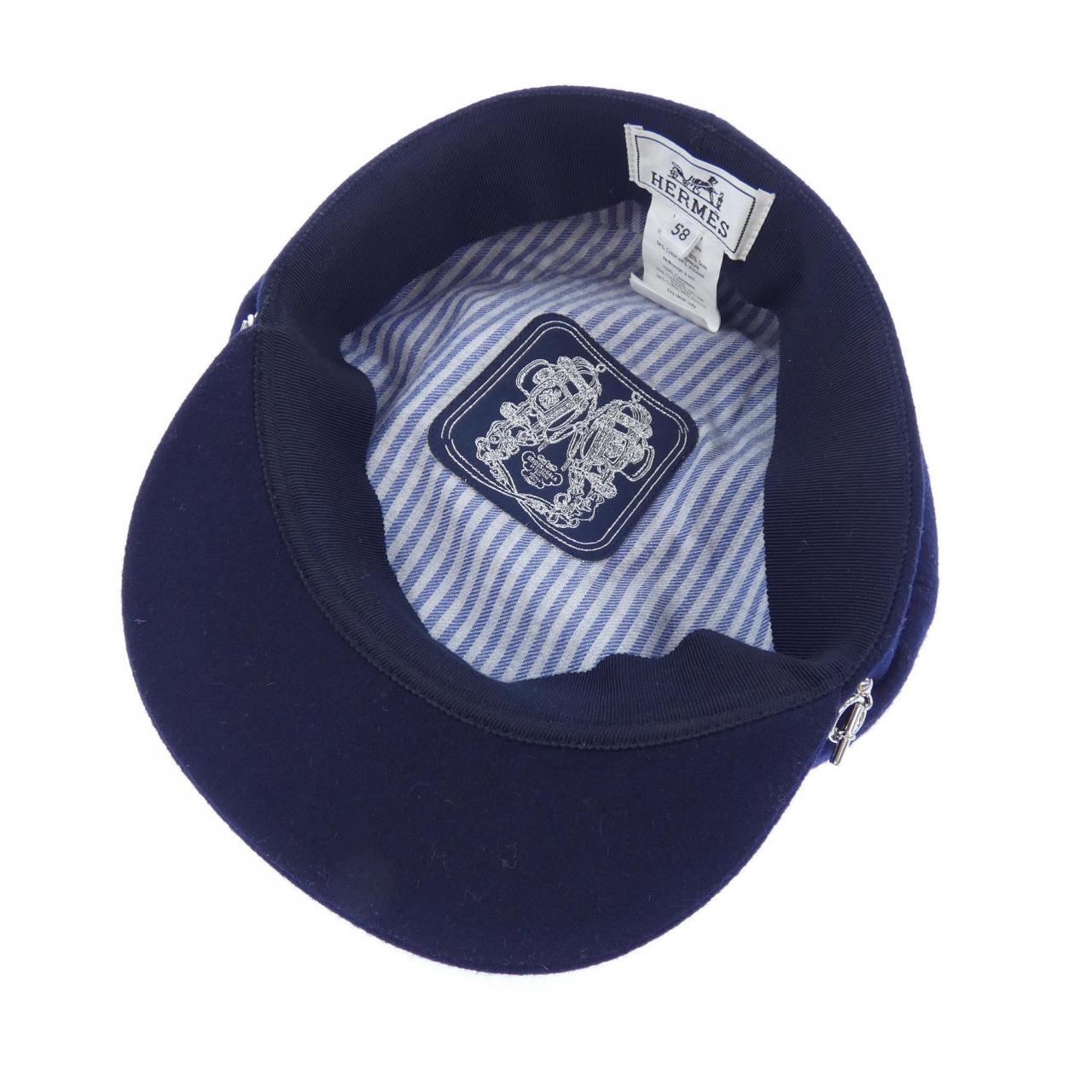 エルメス HERMES ベルイル　BELLE-ILE シェーヌダンクル H202012N キャップ