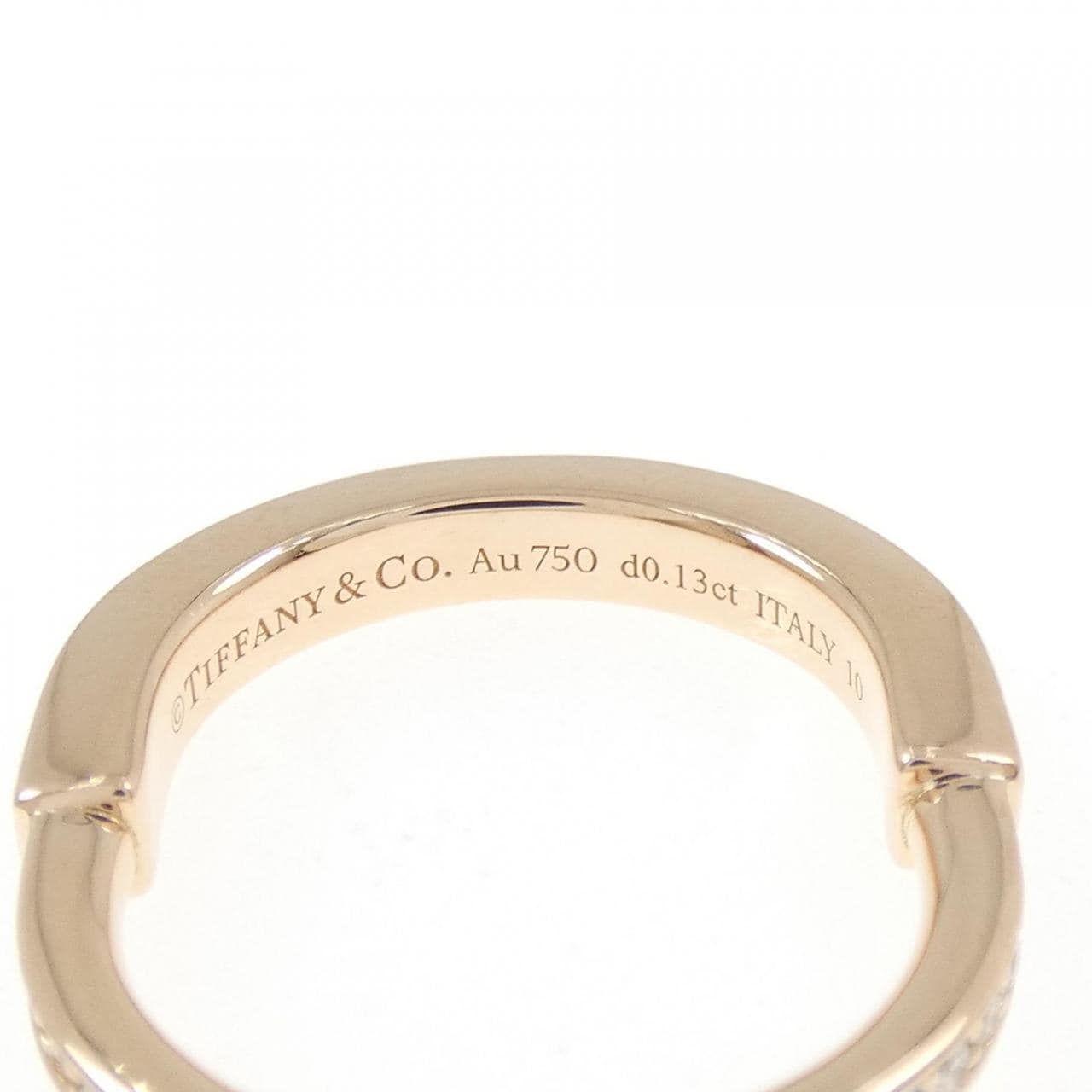 ティファニー ロック リング 0.13CT
