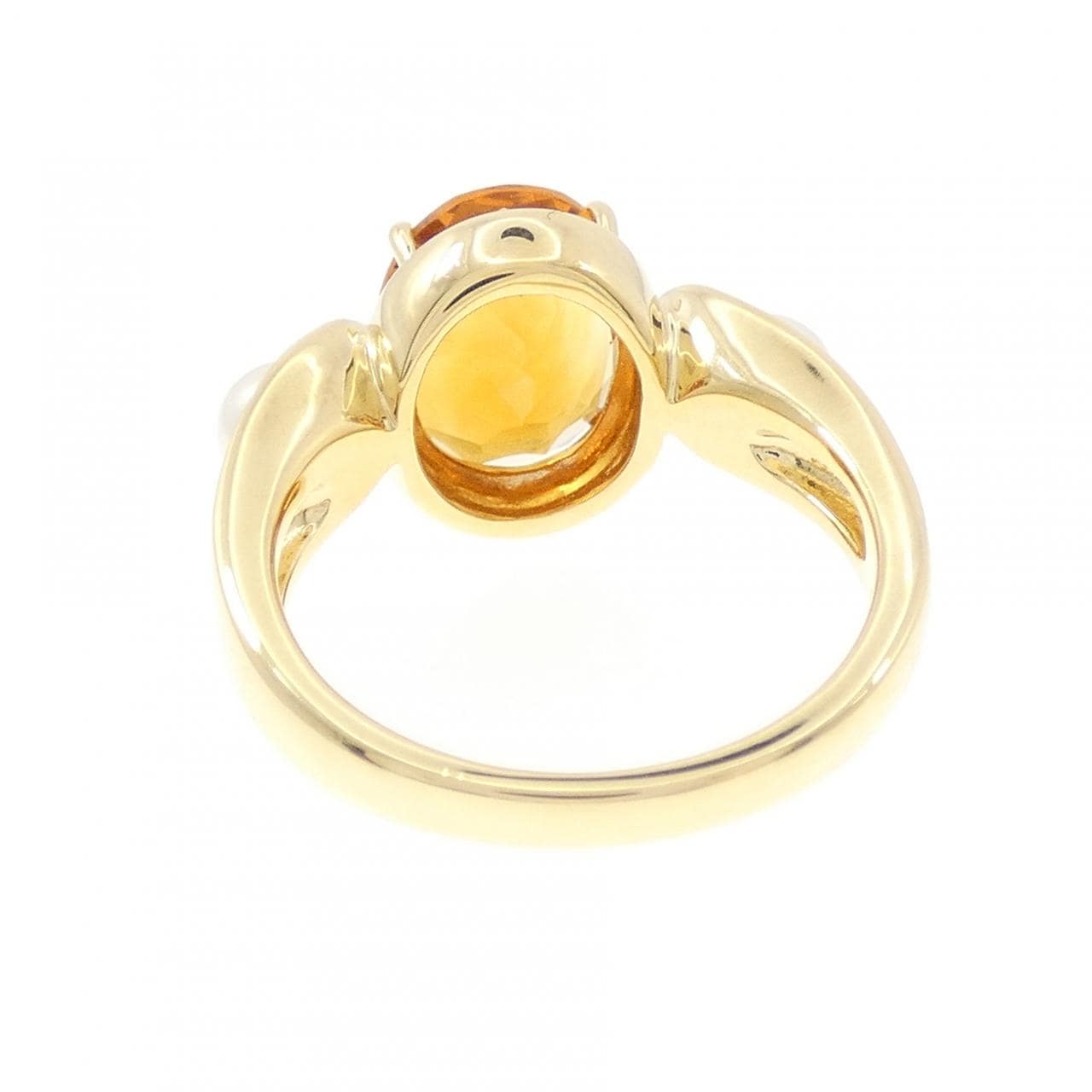ミキモト シトリン リング 1.75CT