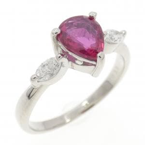PT900 ルビー リング 0.89CT