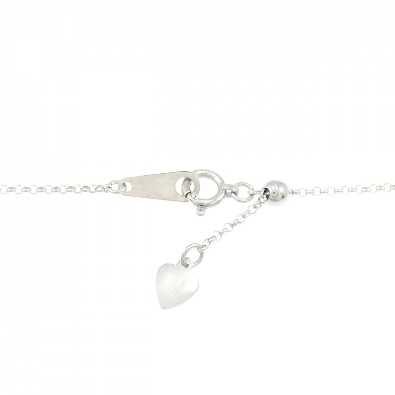 K18WG ダイヤモンド ネックレス 0.43CT