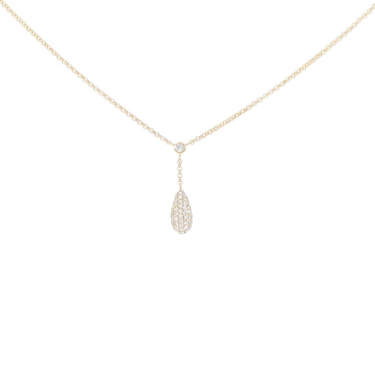 K18YG ダイヤモンド ネックレス 0.59CT