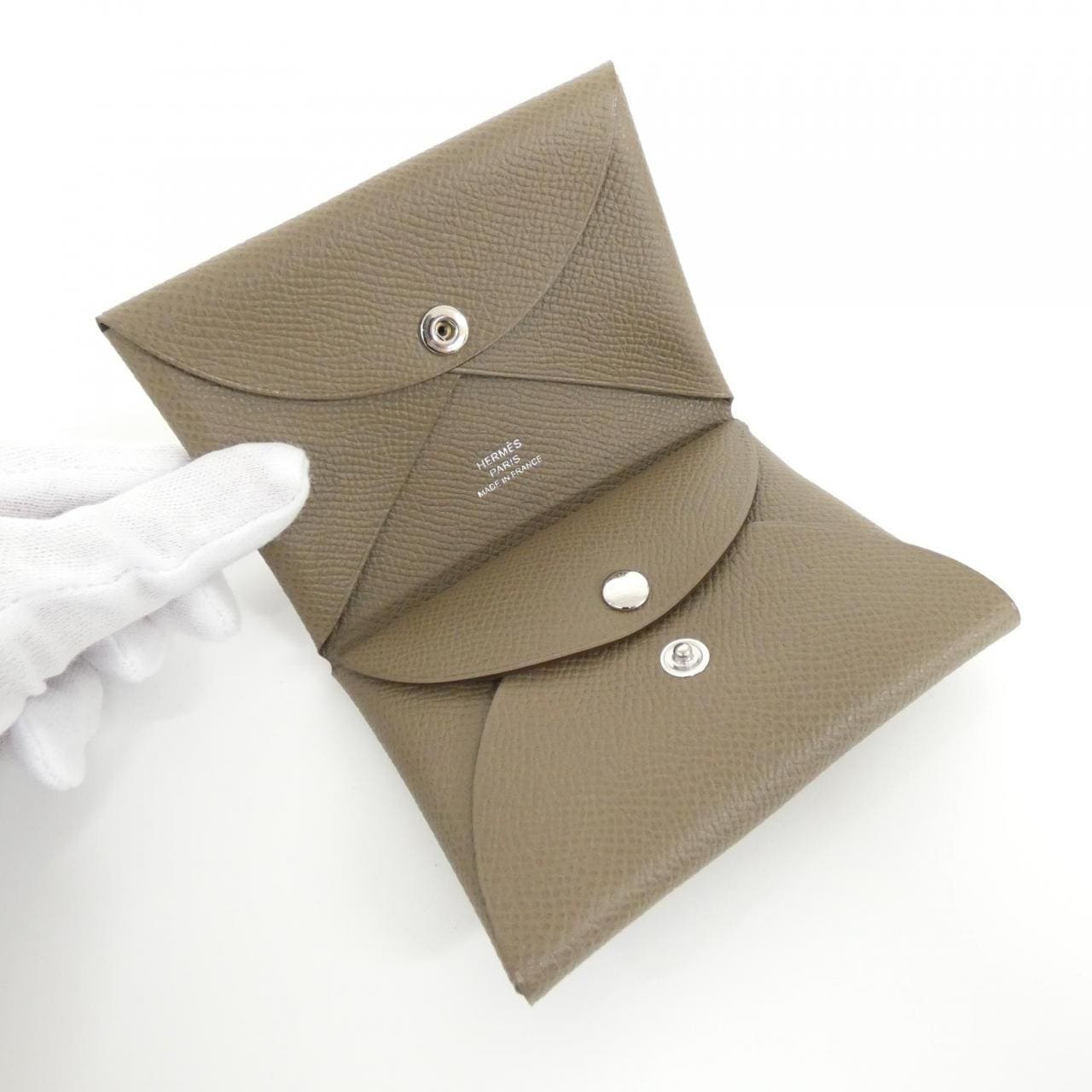 【未使用品】エルメス カルヴィ デュオ 083035CK コインケース