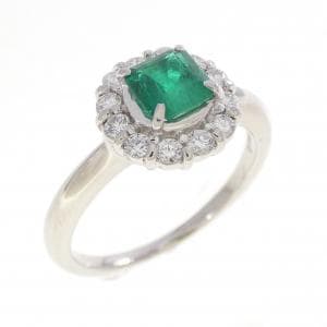 PT900 エメラルド リング 0.54CT