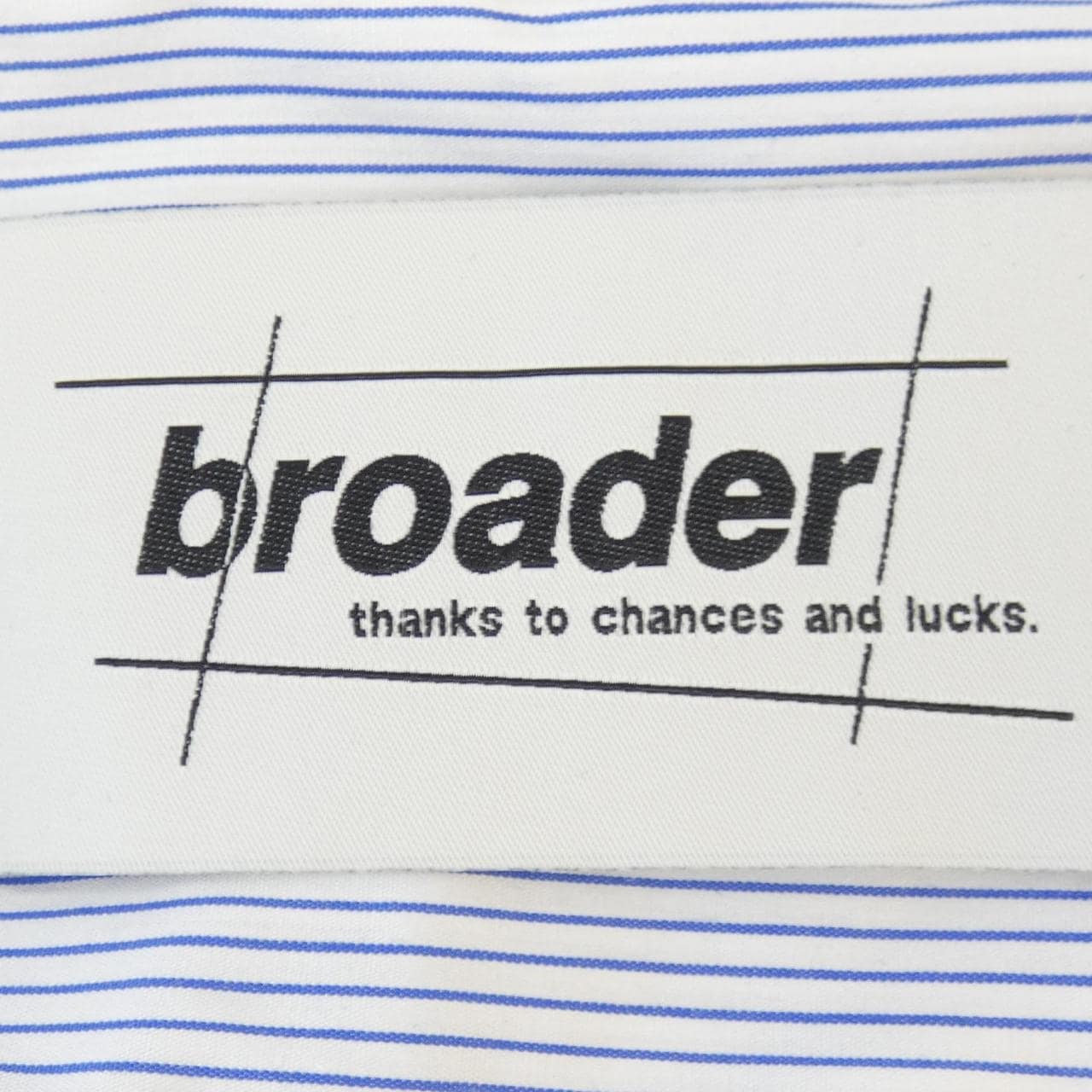 BROADER　シャツ