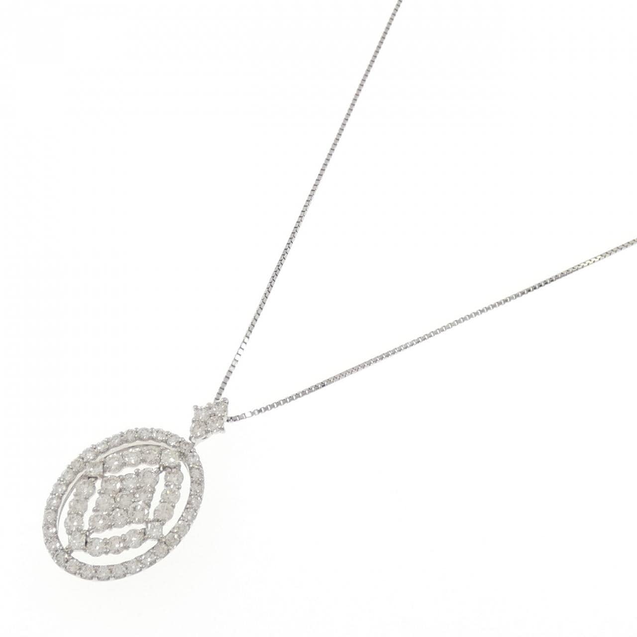 PT900/PT850 ダイヤモンド ネックレス 3.00CT