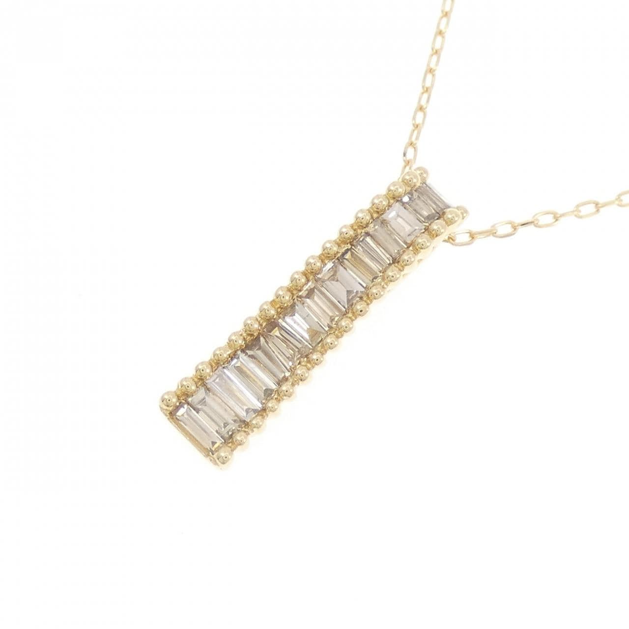 ジーエスティービー ダイヤモンド ネックレス 0.40CT