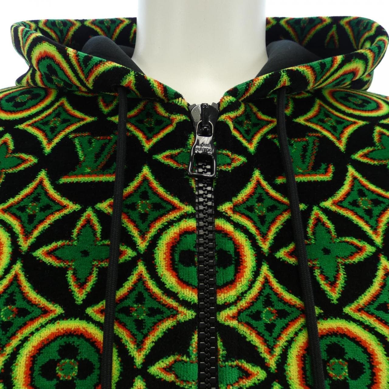 ルイヴィトン LOUIS VUITTON モノグラムフラワージップスルー HKY88WZRY パーカー