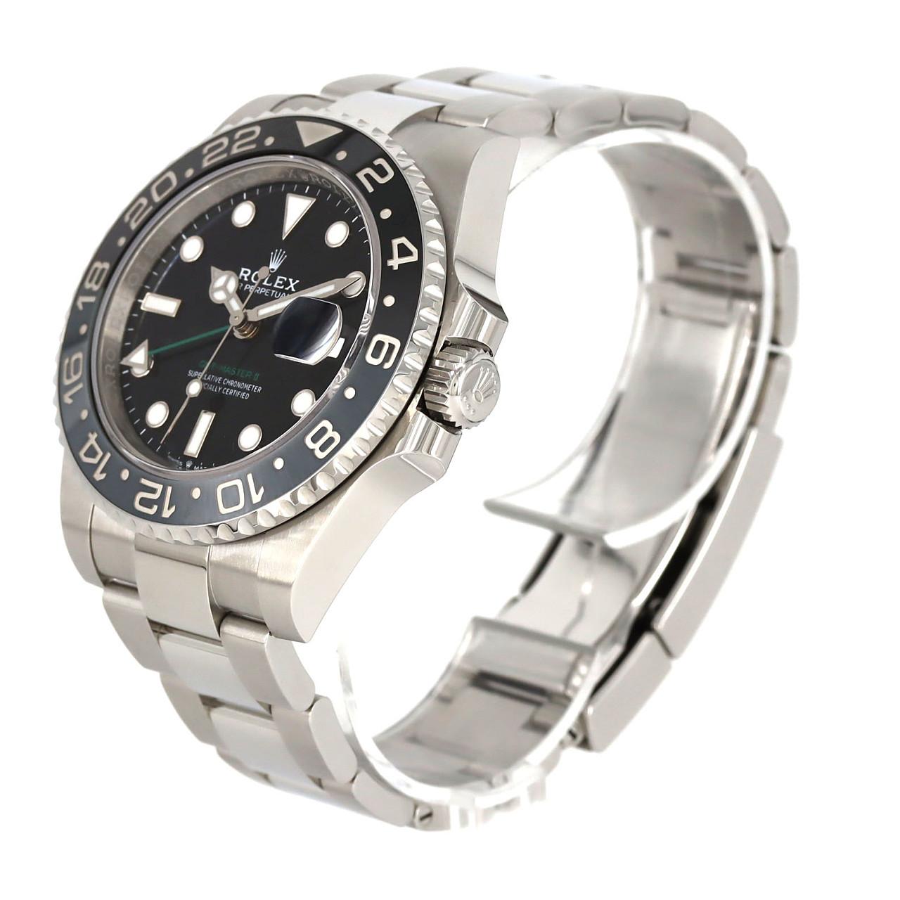 ロレックス GMTマスターⅡ 126710GRNR･3 SS 自動巻 ランダム番