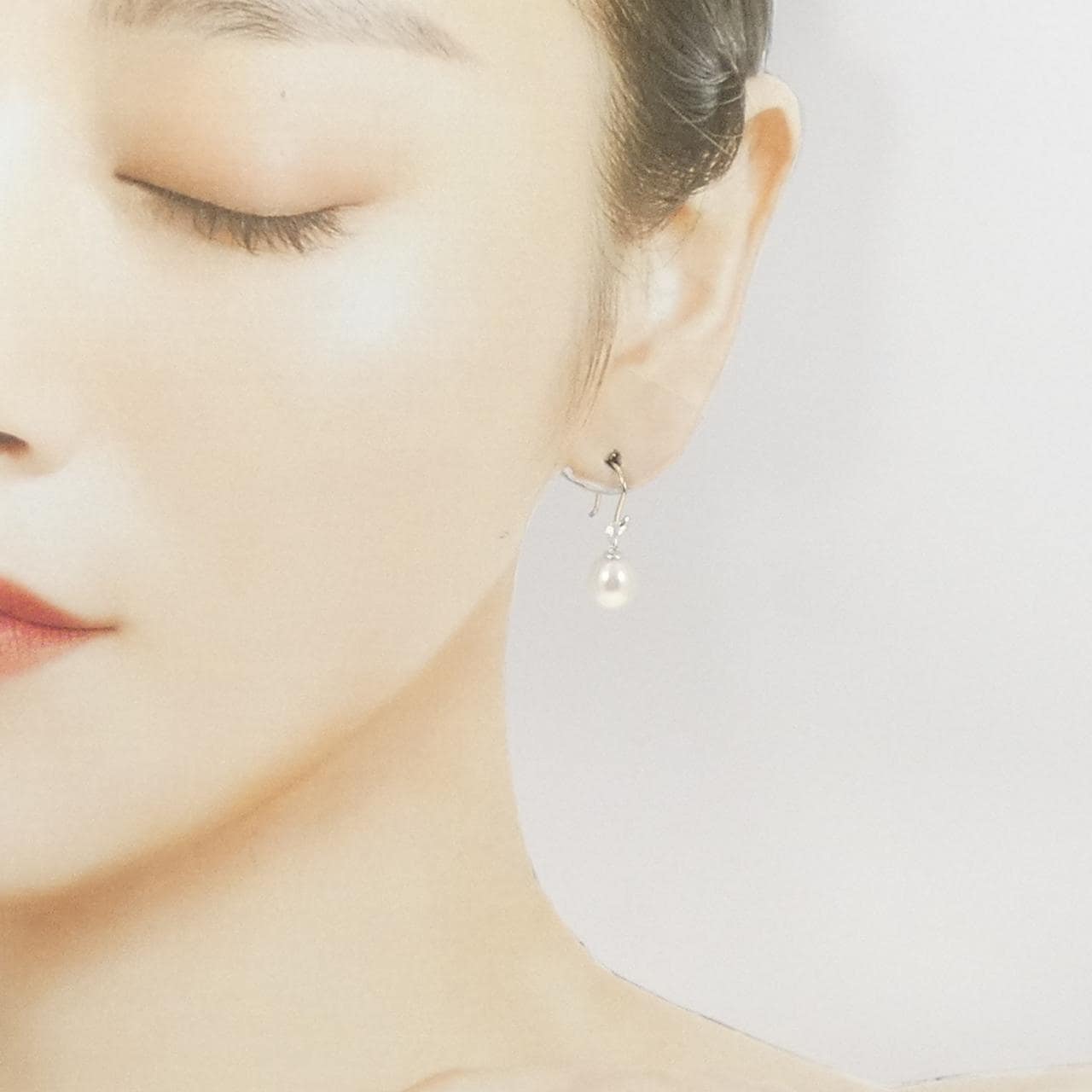 ティファニー オリーブリーフ ドロップ ピアス