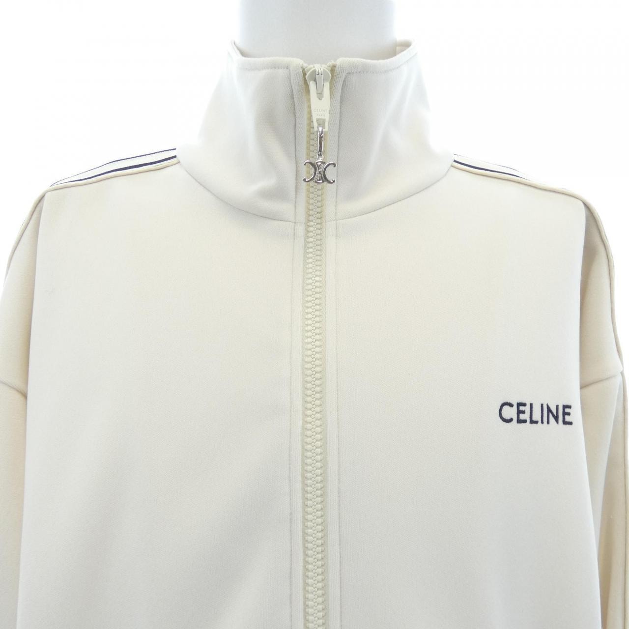 セリーヌ CELINE トラックスーツジャケット/ダブルフェイスジャージー 2Y490121O ブルゾン