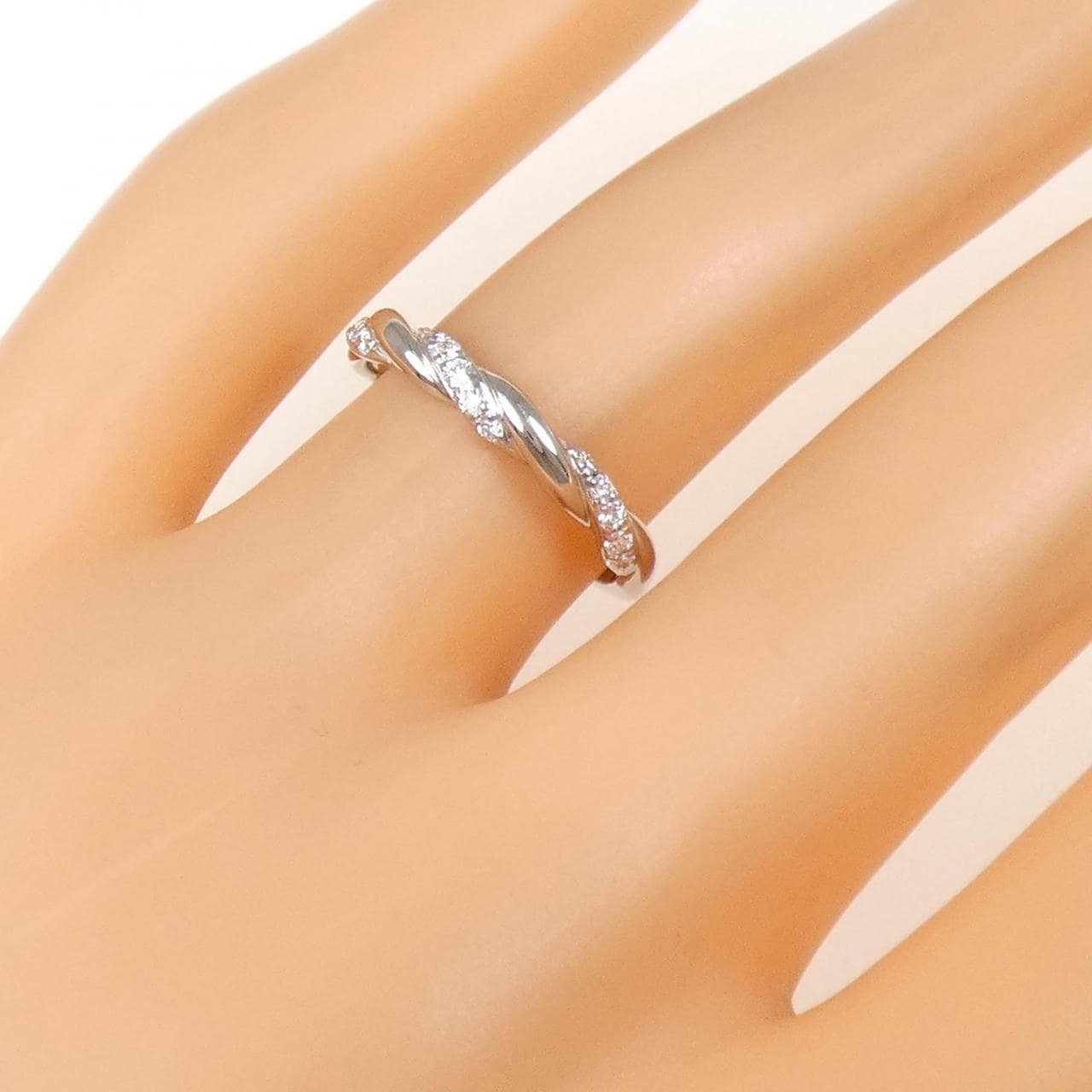 PT900 ダイヤモンド リング 0.13CT