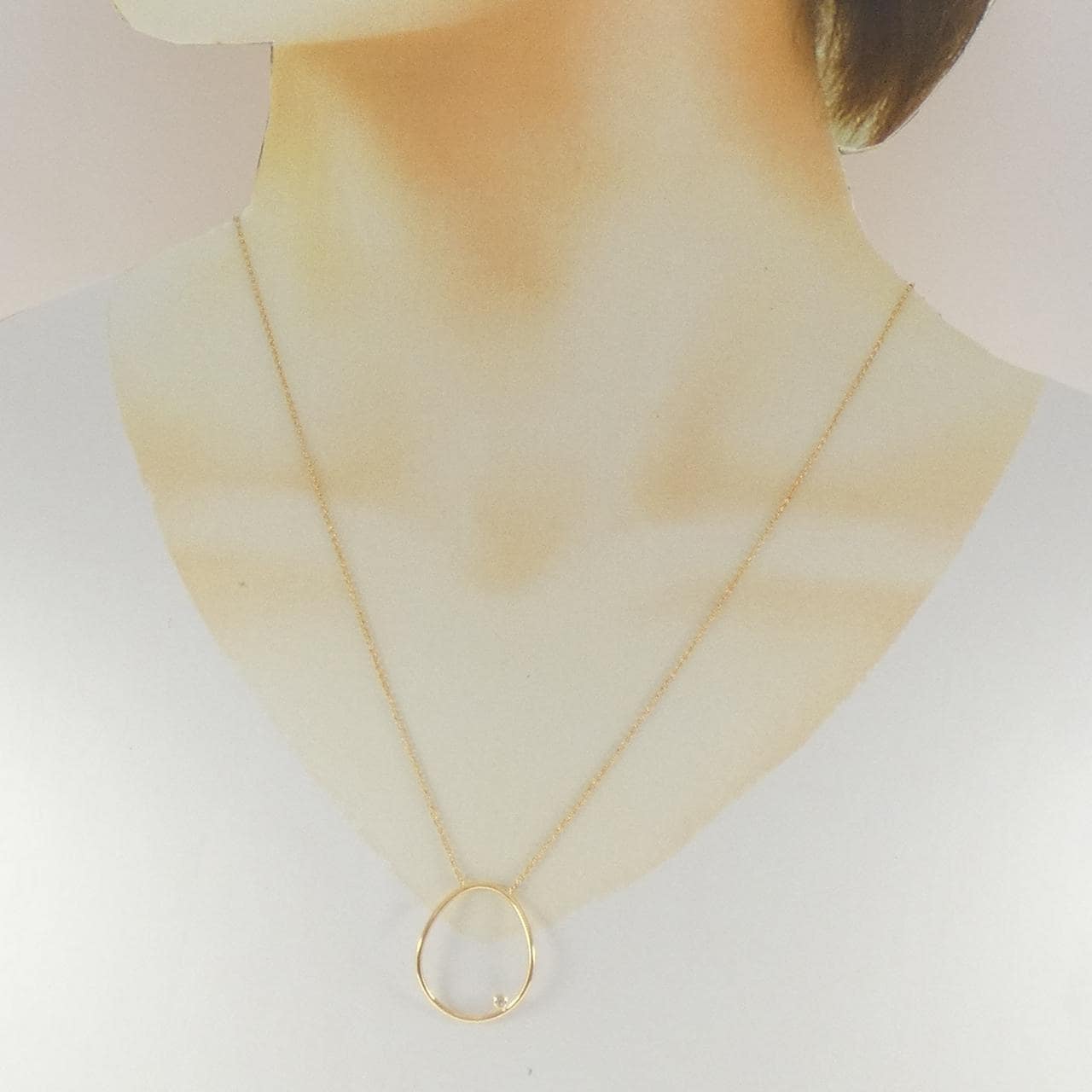 エテ ダイヤモンド ネックレス 0.01CT