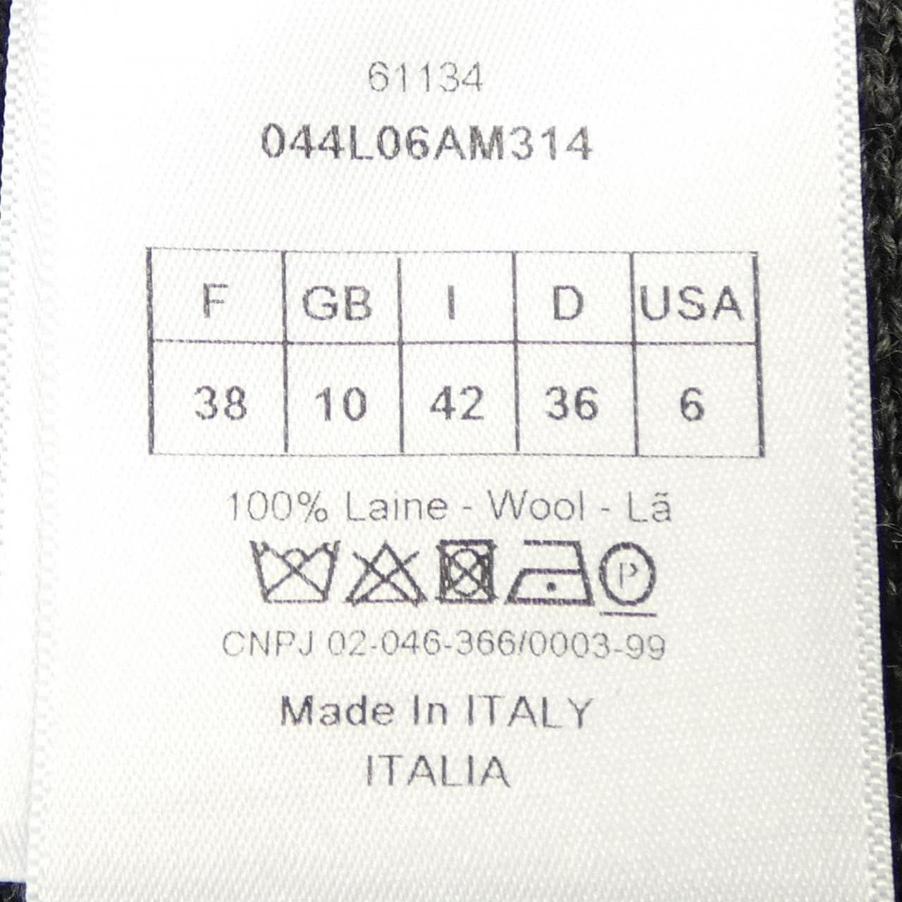 クリスチャンディオール CHRISTIAN DIOR 044L06AM314 ワンピース