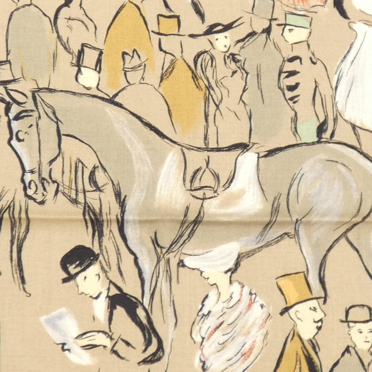 エルメス HERMES パドック PADDOCK H241228S カレジェアン140 ショール