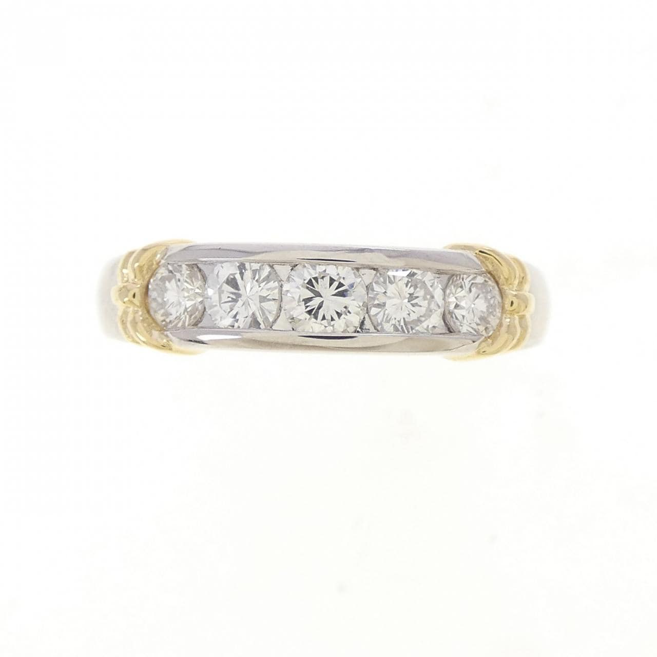PT900/K18YG ダイヤモンド リング 0.50CT