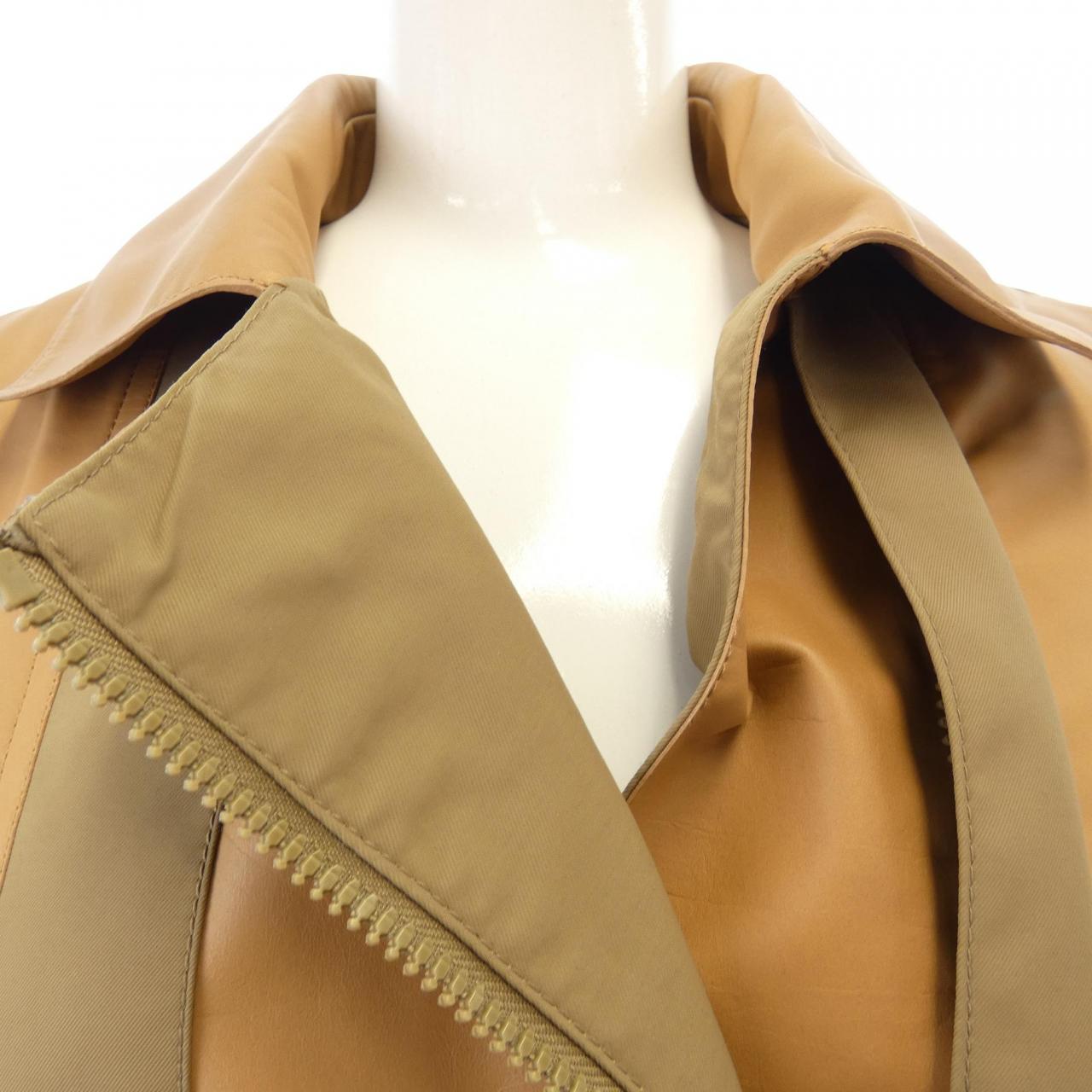 エルメス HERMES レザーコート