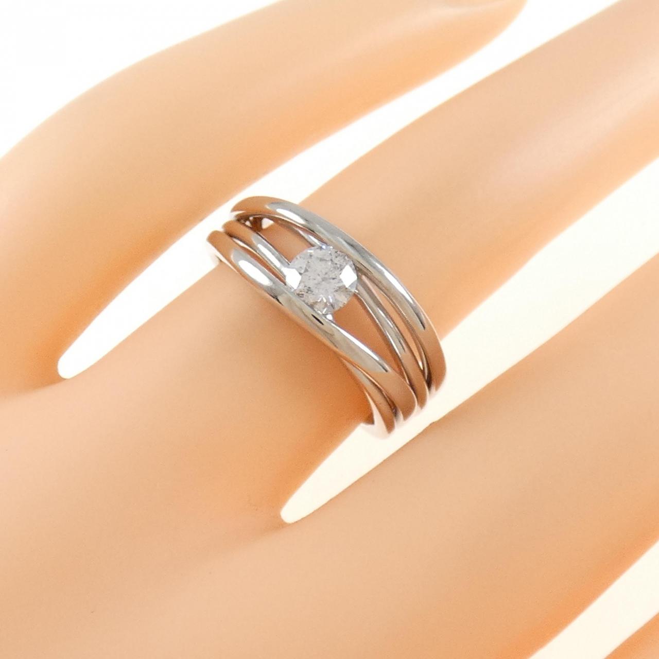 PT900 ダイヤモンド リング 0.384CT