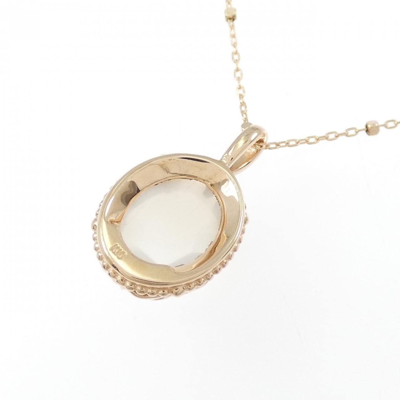 K10PG ムーンストーン ネックレス