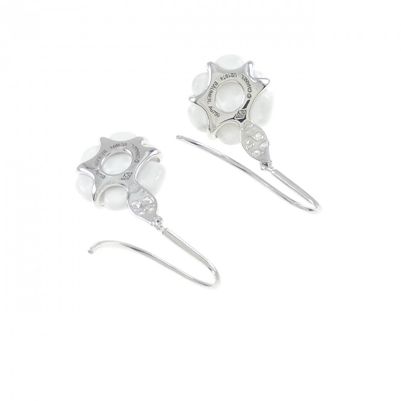 CHANEL camellia earrings