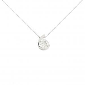 K18WG ダイヤモンド ネックレス 0.50CT