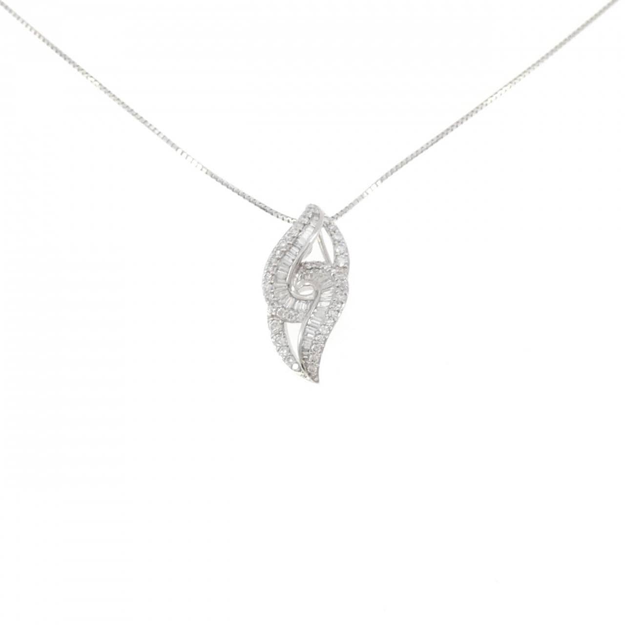 PT900/PT850 ダイヤモンド ネックレス 0.51CT