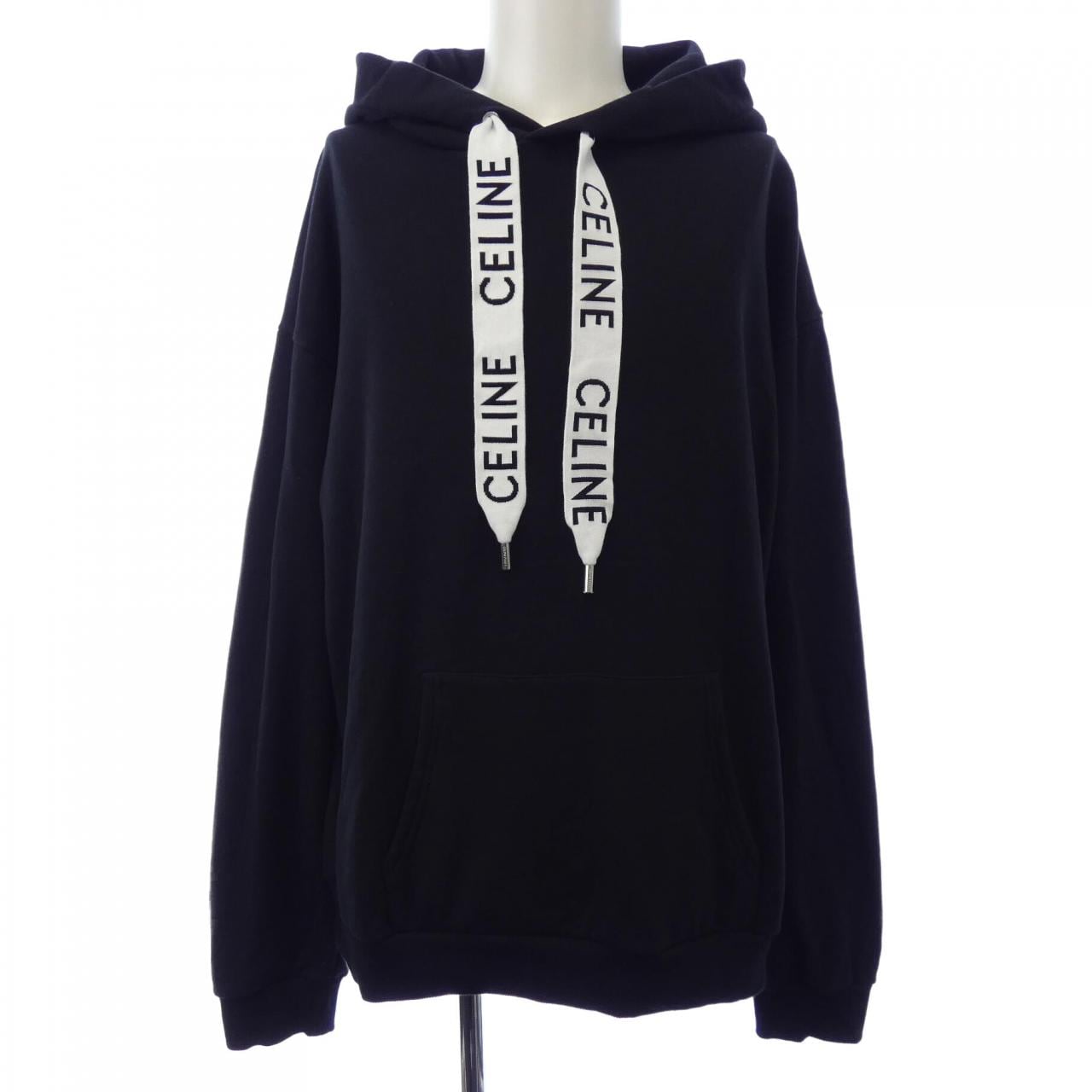 セリーヌ CELINE フード付きルーズスウェットシャツ 2Y468670Q パーカー